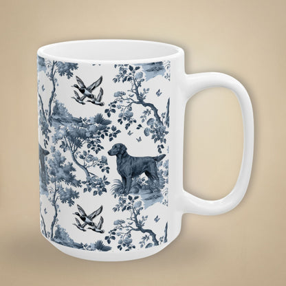 Flat-Coated Retriever Mug - Toile