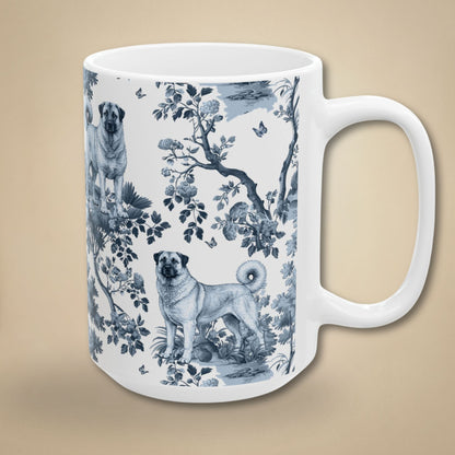 Anatolian Shepherd Mug - Toile Pattern