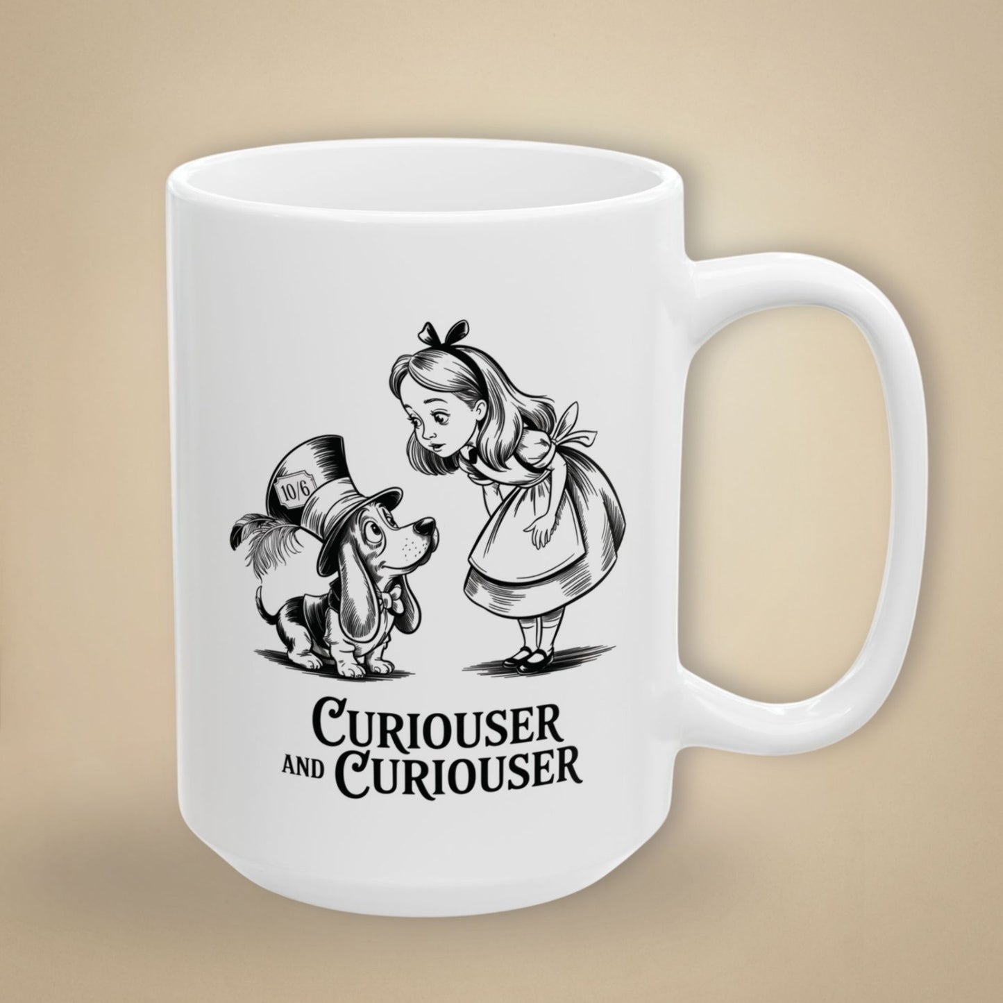 Basset Hound Mug - Wonderland