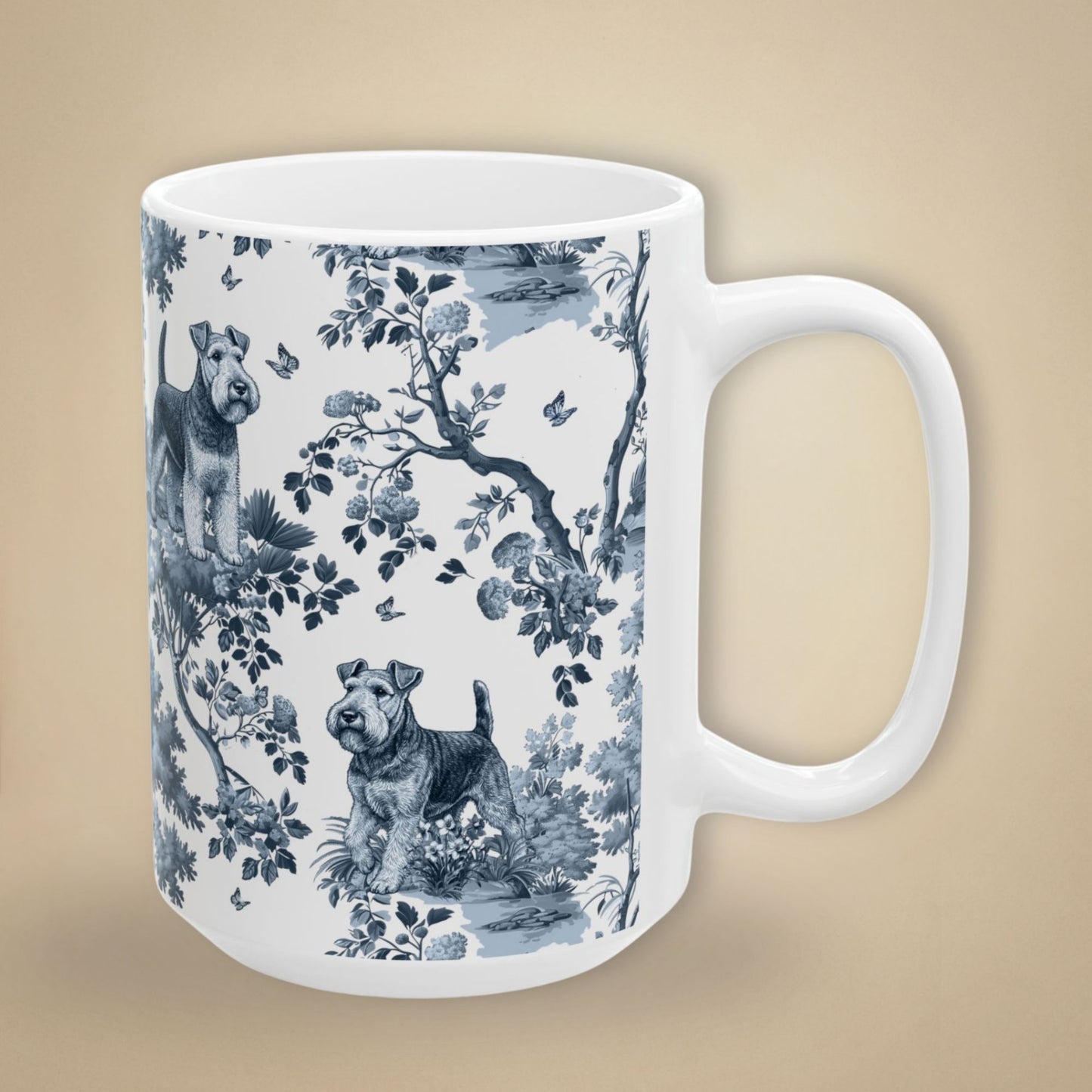 Welsh Terrier Mug - Toile