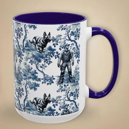 K9 Handler Malinois Toile Mug