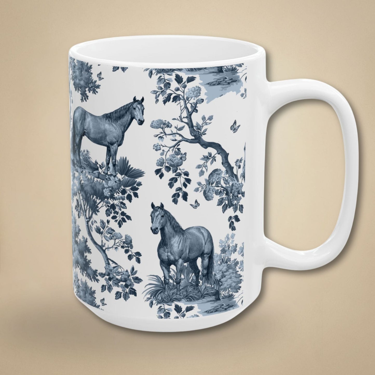 Quarter Horse Mug - Toile