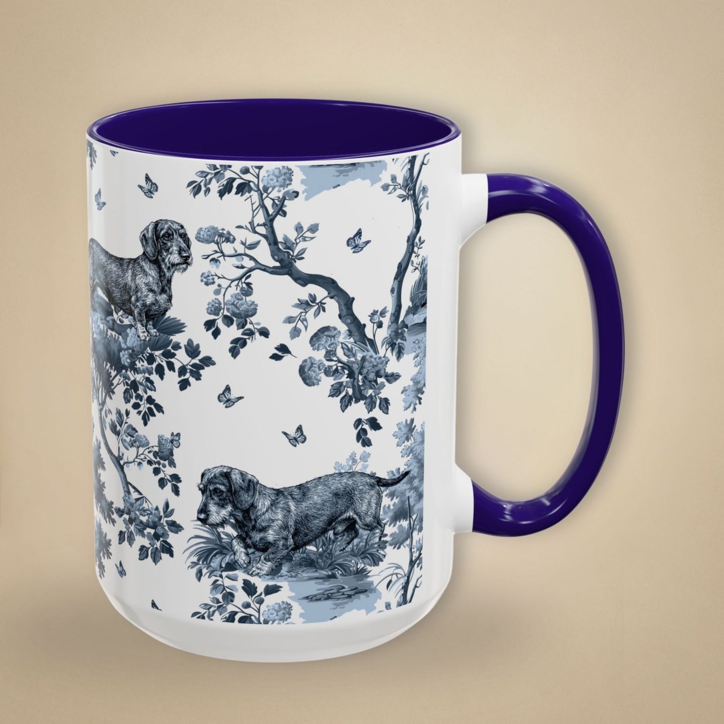 Wirehaired Dachshund - Toile