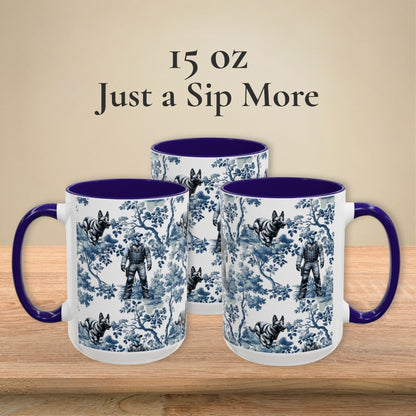 K9 Handler Malinois Toile Mug