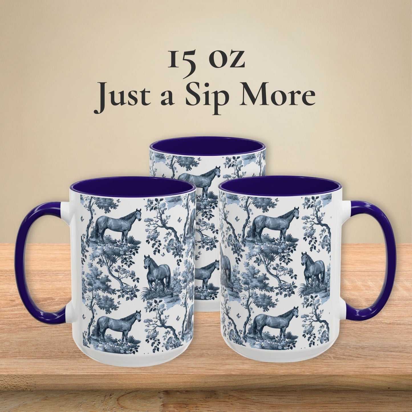 Quarter Horse Toile Mug