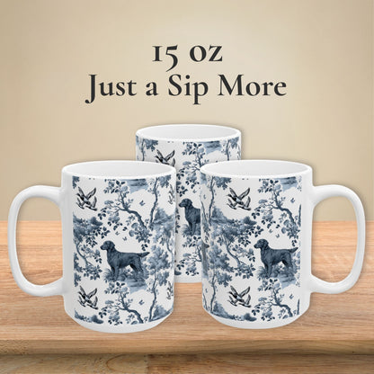 Flat-Coated Retriever Mug - Toile