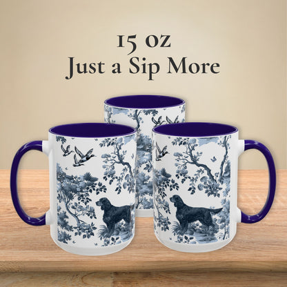 Gordon Setter Mug - Toile Pattern