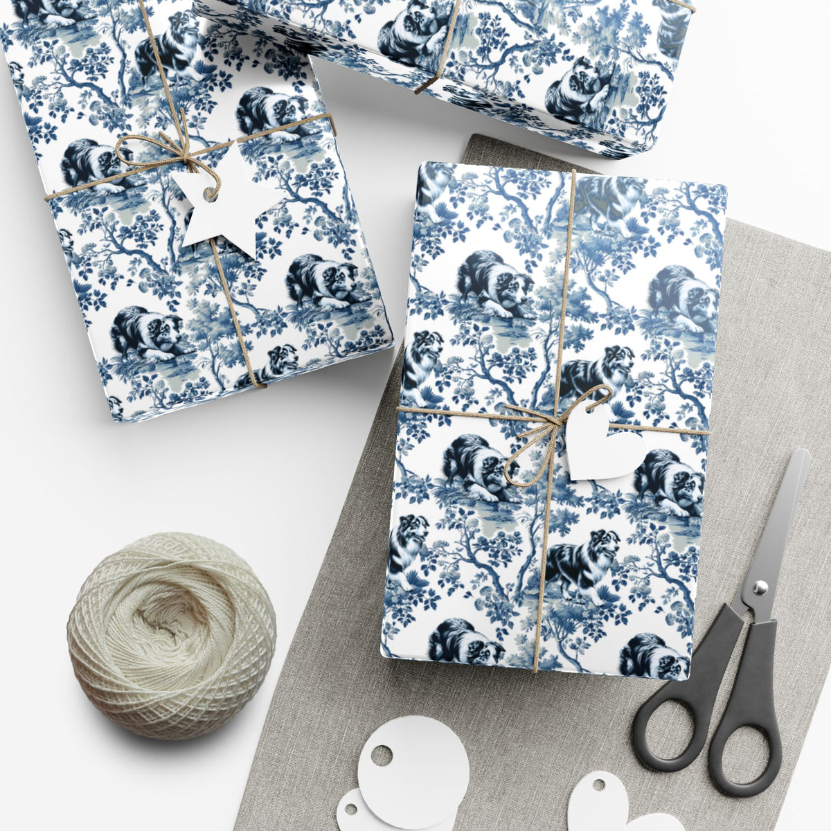 Australian Shepherd Christmas wrapping paper