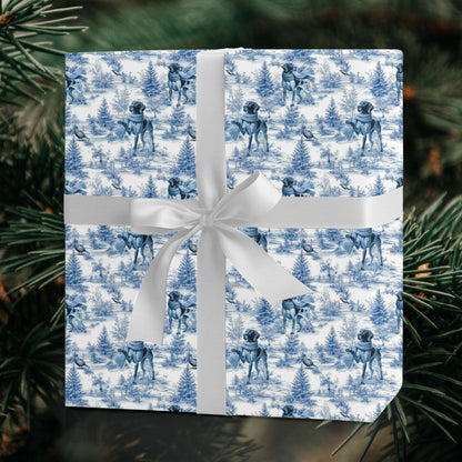 German Shorthaired Pointer Christmas wrapping paper