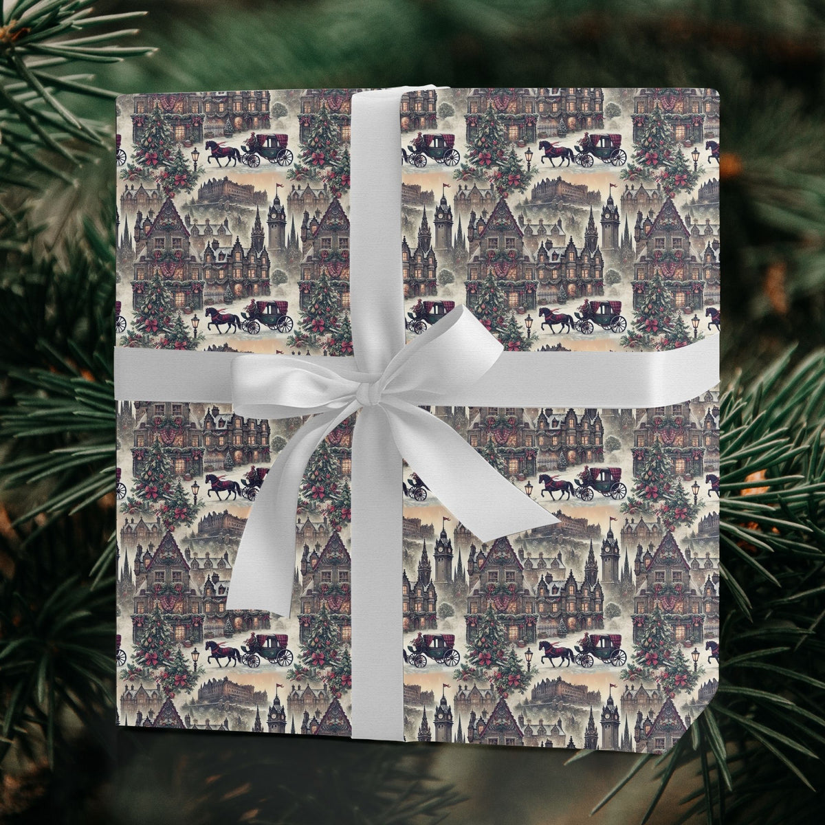 Vintage Edinburgh · Christmas Wrapping Paper