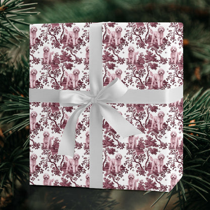 Goldendoodle Christmas wrapping paper