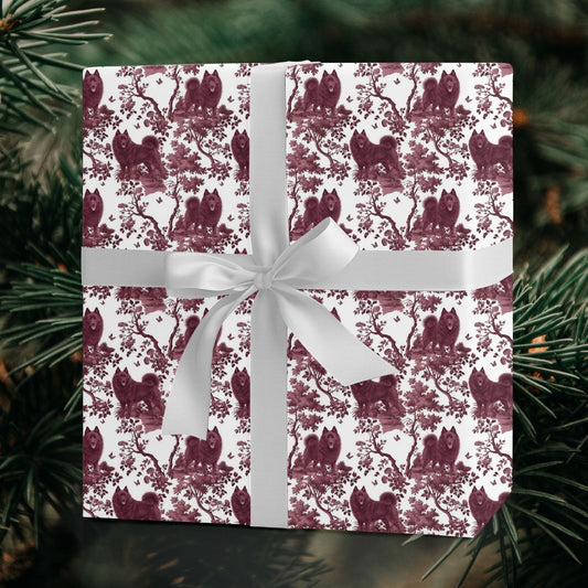 Schipperke Christmas wrapping paper