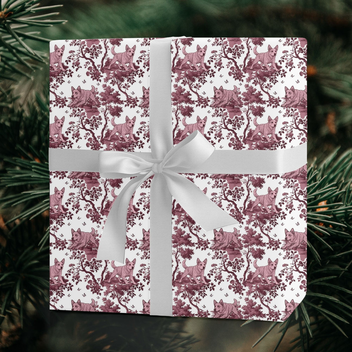 Australian Cattle Dog Christmas wrapping paper