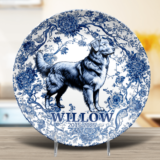 Nova Scotia Duck Toller - Personalized Plate
