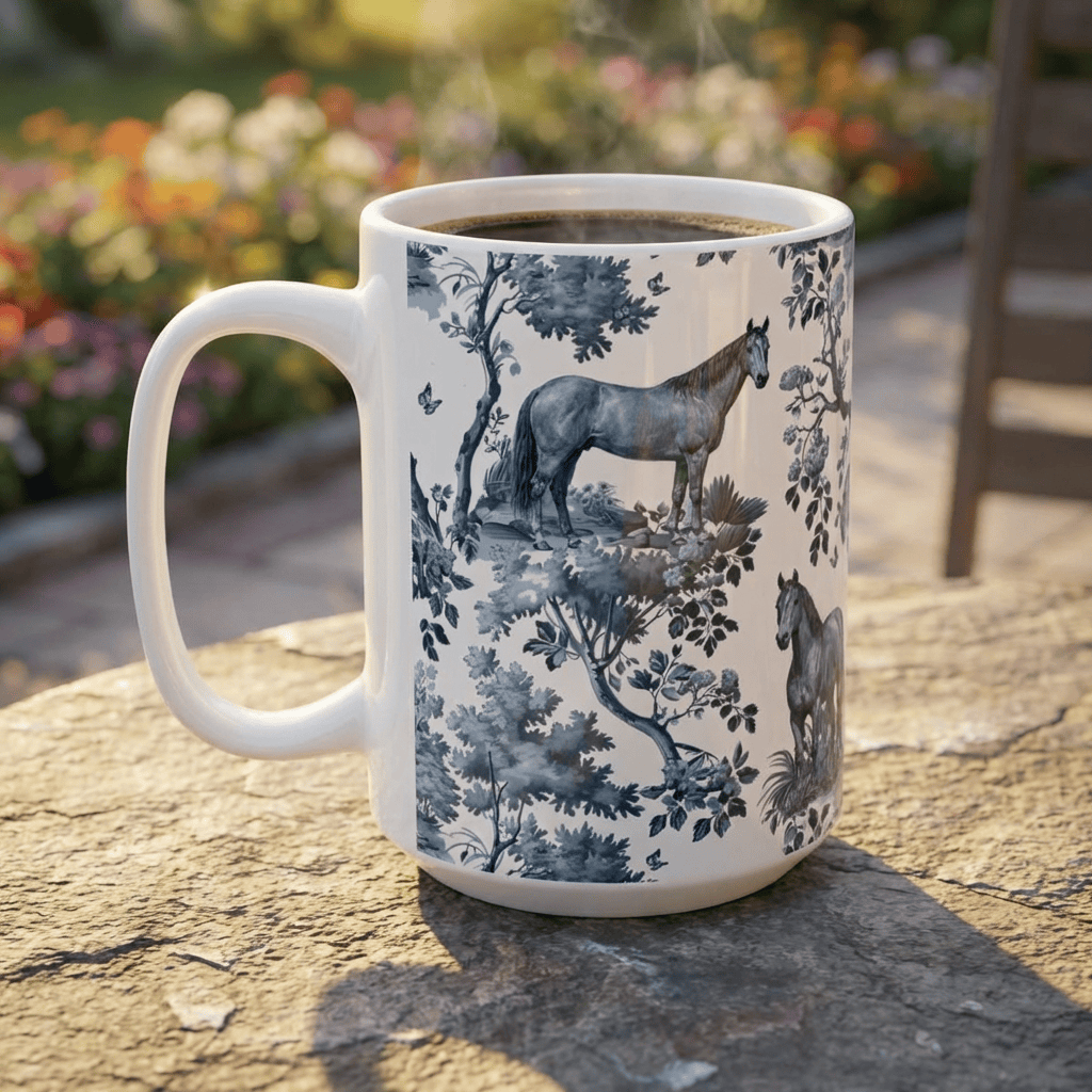 Quarter Horse Mug - Toile