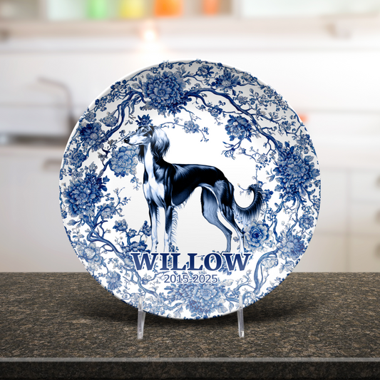 Saluki - Personalized Plate