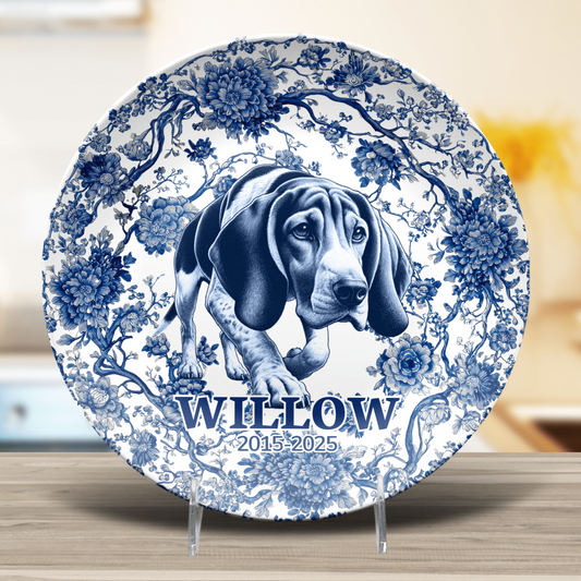 Coonhound - Personalized Plate