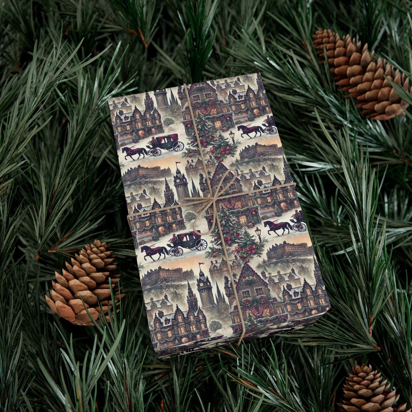 Vintage Edinburgh · Christmas Wrapping Paper