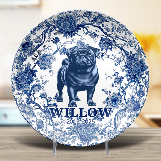 Pug - Personalized Plate