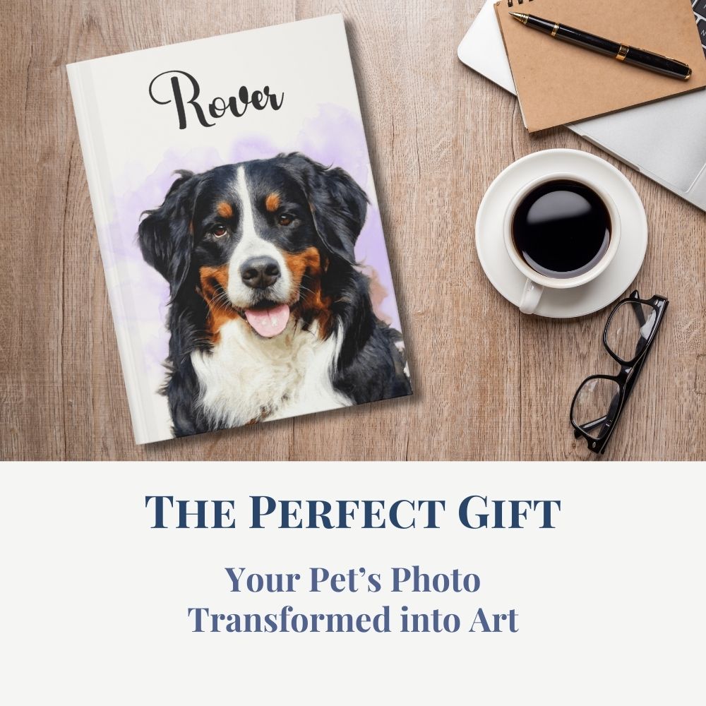 Custom Photo Hardcover Notebook - Personalized Journal