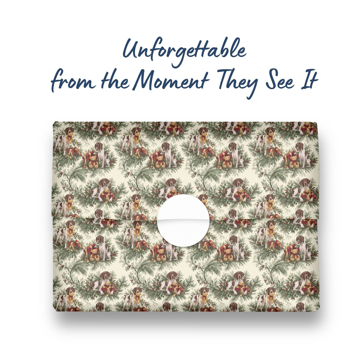 German Shorthaired Pointer Christmas wrapping paper