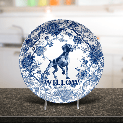German Shorthaired Pointer - Personalized Plate