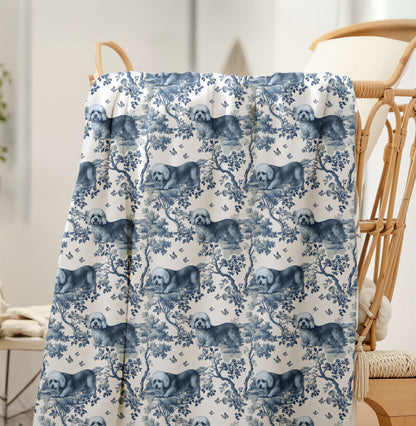 Dandie Dinmont Blanket - Toile Pattern
