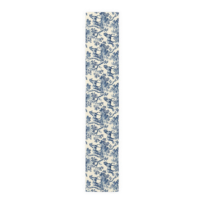 Garden Toile Table Runner