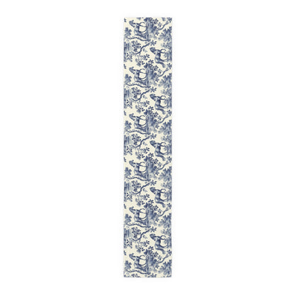 Garden Toile Table Runner