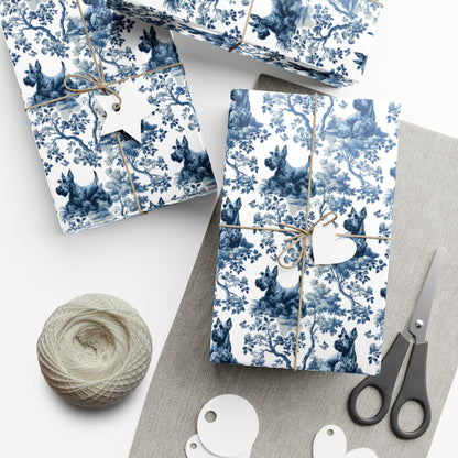 Scottish Terrier Christmas wrapping paper