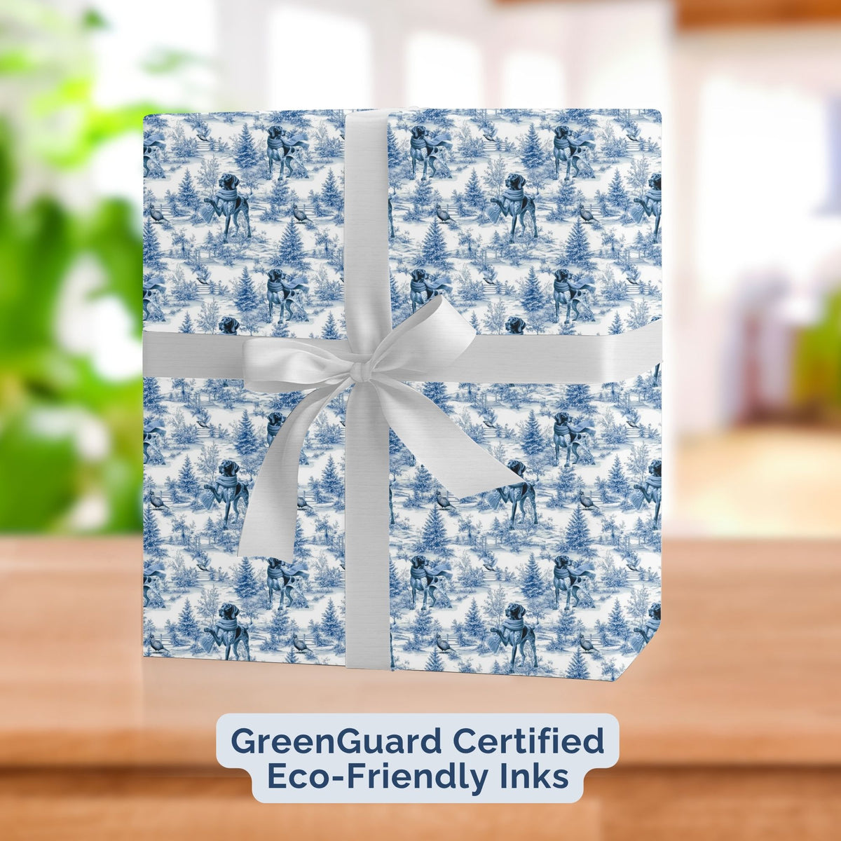 German Shorthaired Pointer Christmas wrapping paper