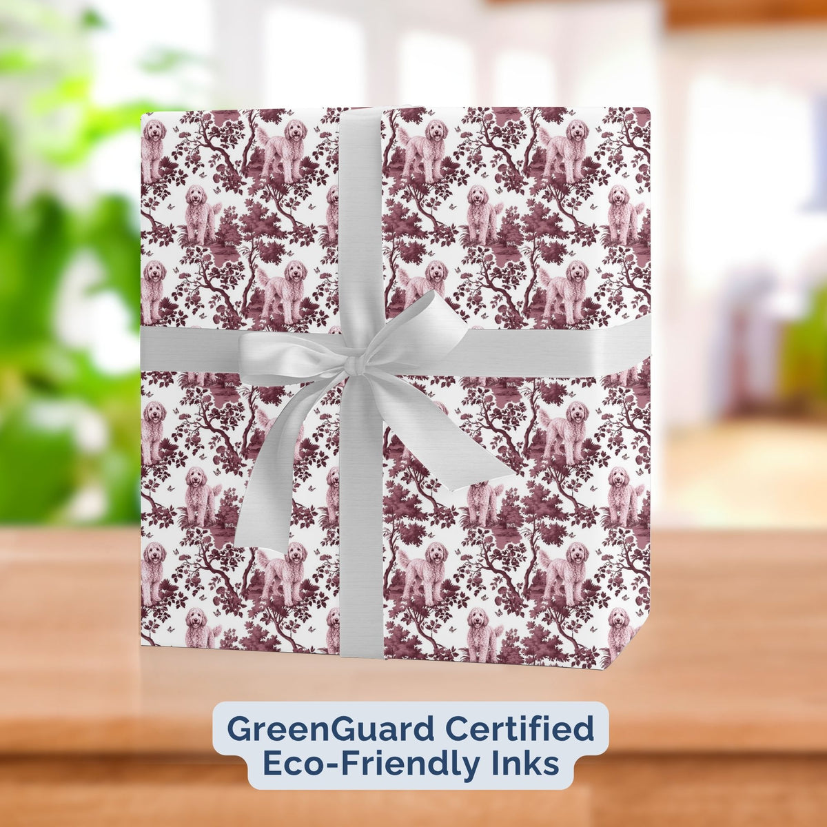 Goldendoodle Christmas wrapping paper