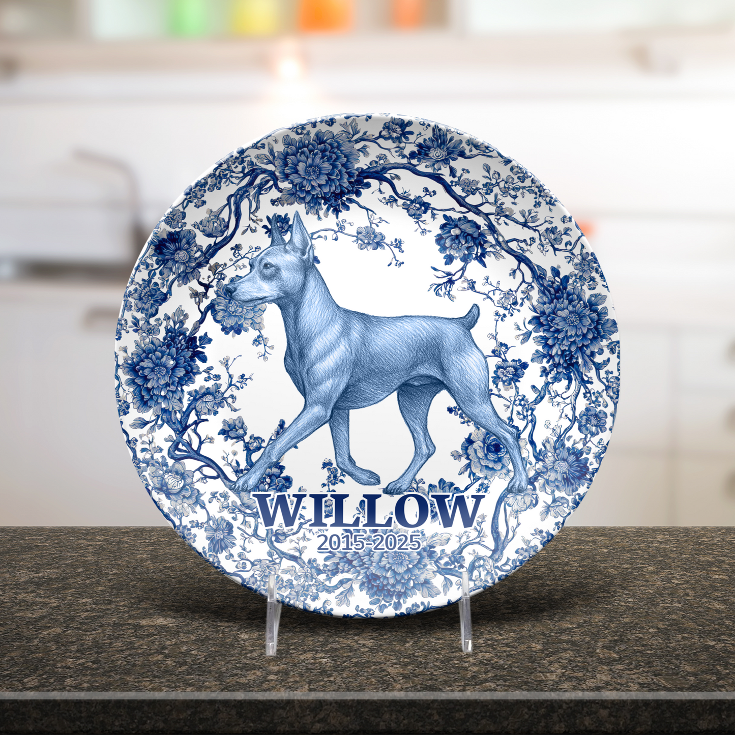 Miniature Pincher - Personalized Plate
