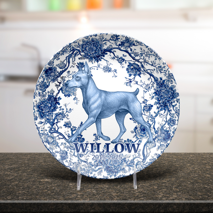 Miniature Pincher - Personalized Plate