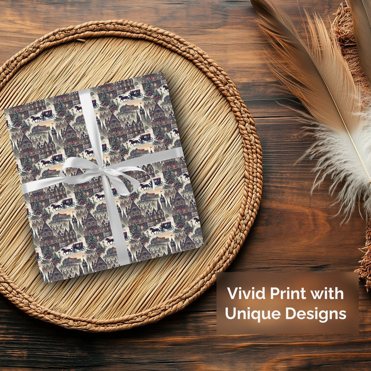 Vintage Edinburgh · Christmas Wrapping Paper