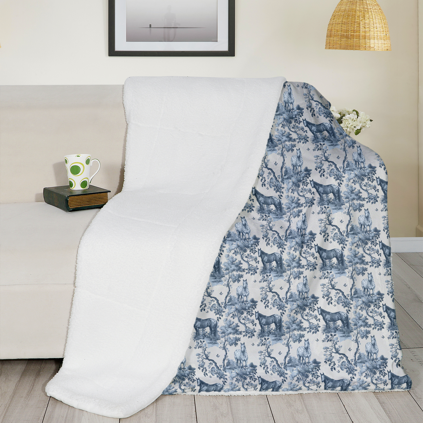 Appaloosa Horse Blanket - Toile Pattern