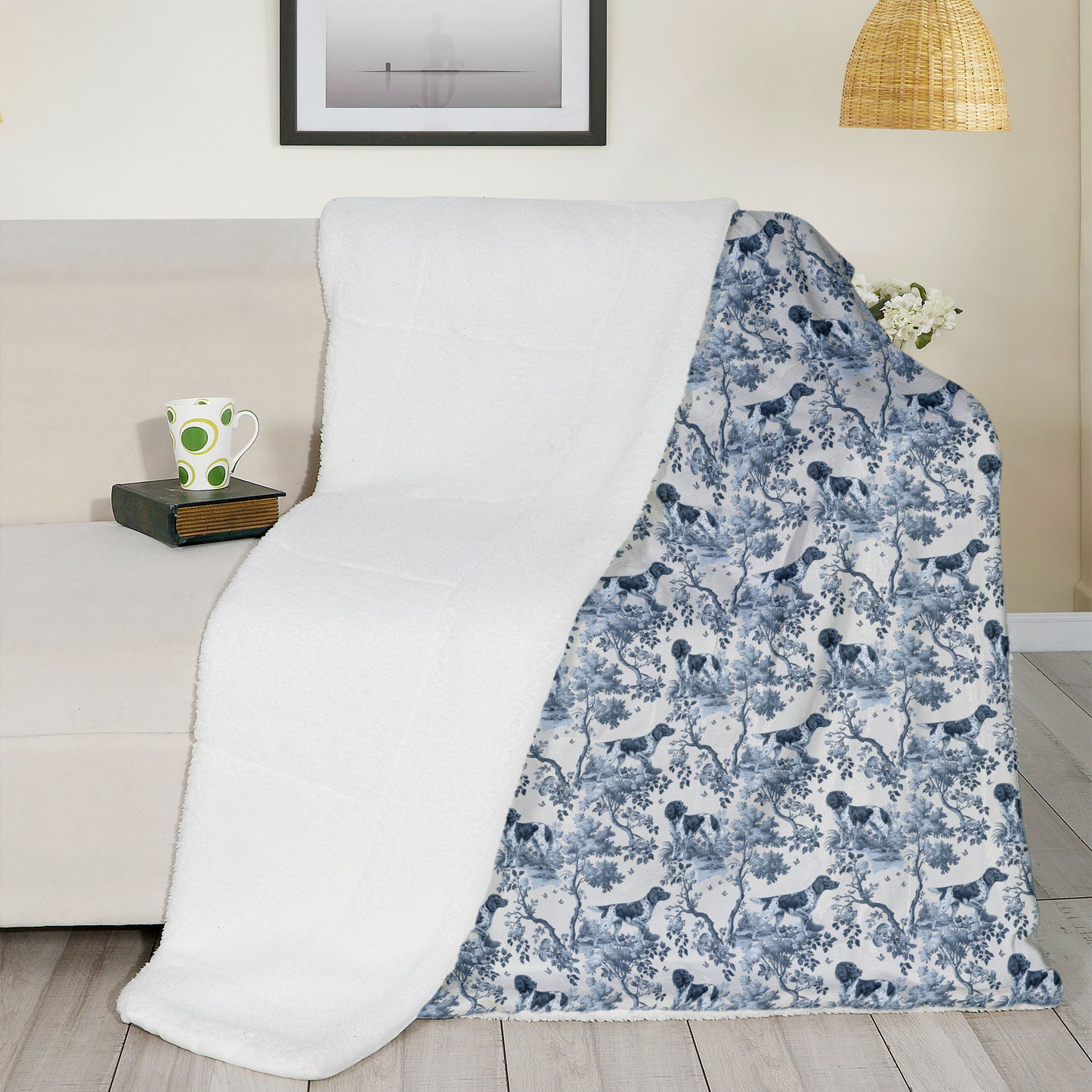 Munsterlander Blanket - Toile Pattern