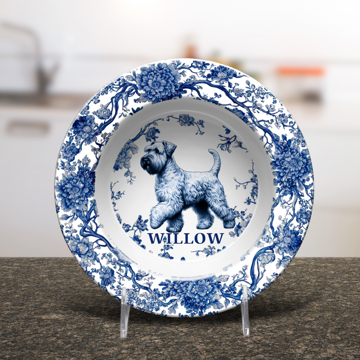 Wheaten Terrier - Personalized Plate