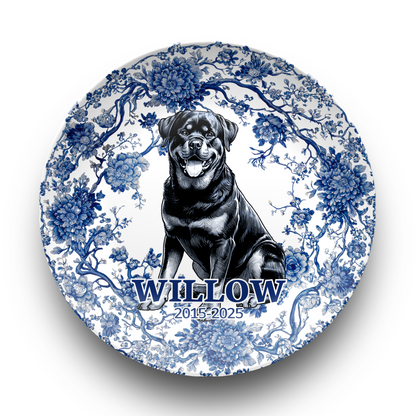 Rottweiler - Personalized Plate