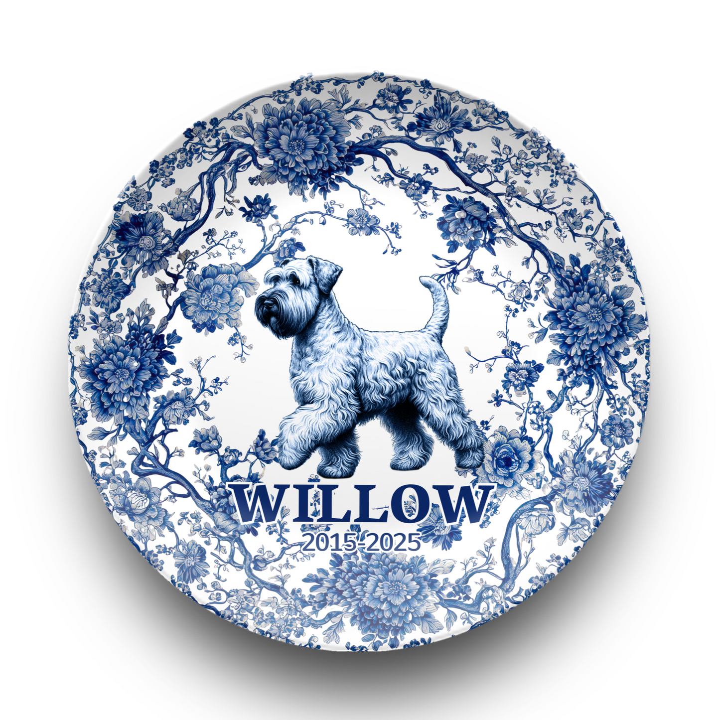 Wheaten Terrier - Personalized Plate
