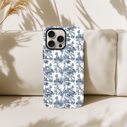 Irish Terrier Phone Case - Toile Pattern