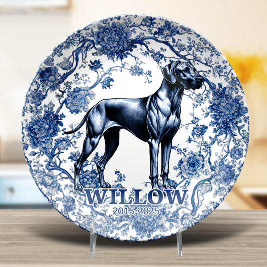 Rhodesian Ridgeback - Personalized Plate