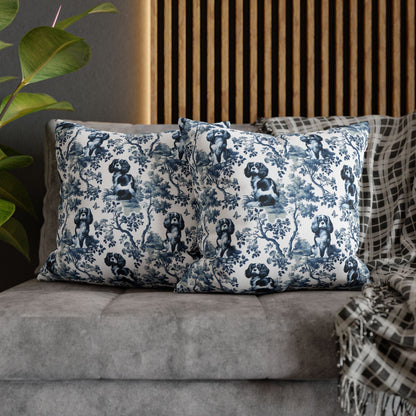 Cavalier King Charles Spaniel Pillow Cover - Toile