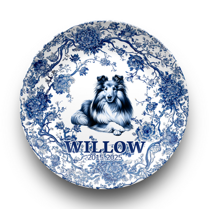 Shetland Sheepdog - Sheltie Personalized Plate