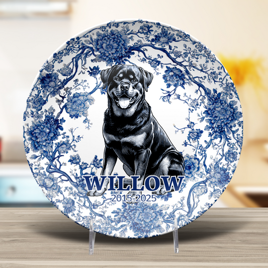 Rottweiler - Personalized Plate
