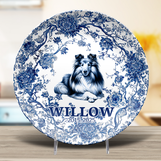 Shetland Sheepdog - Sheltie Personalized Plate