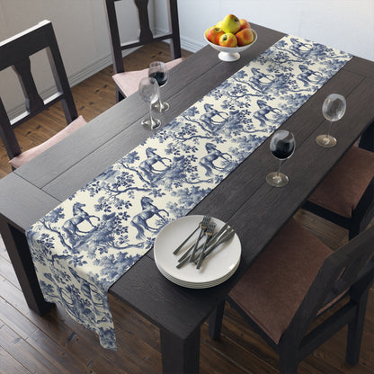 Garden Toile Table Runner