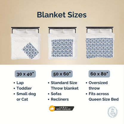 Shih Tzu Blanket - Toile