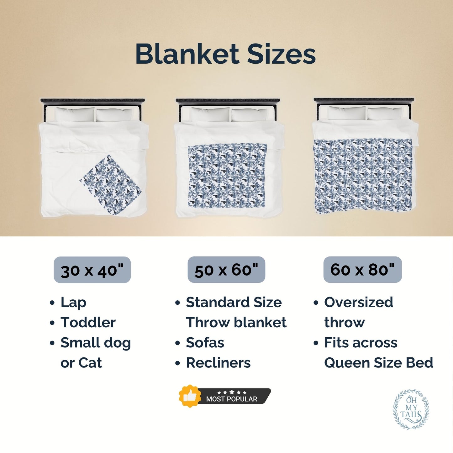 Cane Corso Blanket - Toile