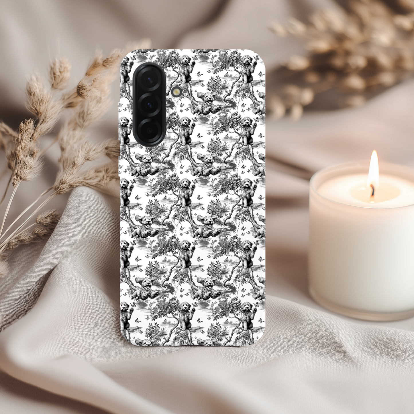 Goldendoodle · Ink Garden Toile ·Samsung Galaxy